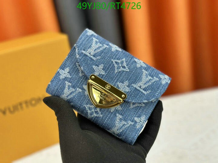 LV Bag-(4A)-Wallet- Code: RT4726 $ 64USD