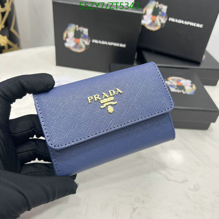 Prada Bag-(4A)-Wallet-,Code: ZT5343,$ 72USD