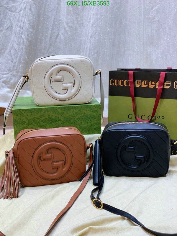 Gucci Bag-(4A)-Diagonal-,Code: XB3593,$ 90USD
