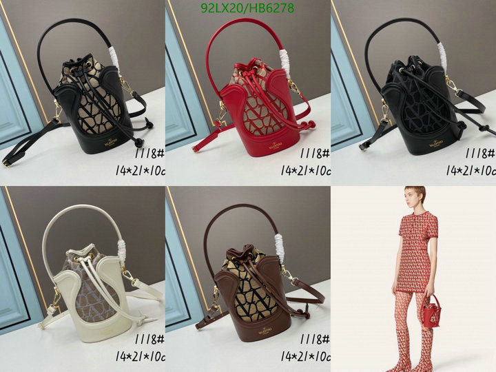 Valentino Bag-(4A)-Diagonal-,Code: HB6278,$ 120USD