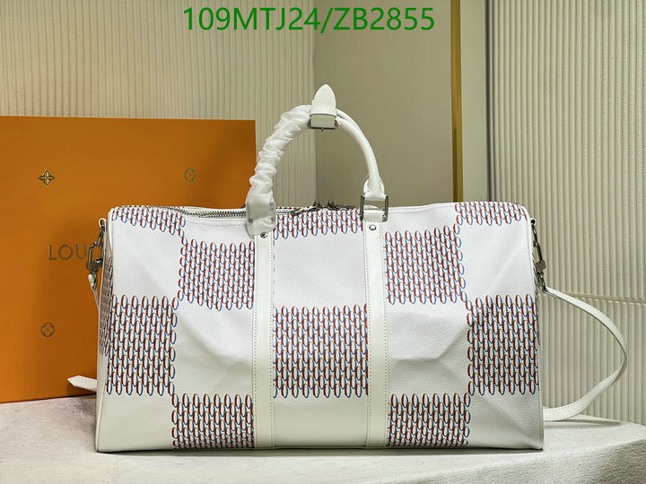 LV Bags-(4A)-Keepall BandouliRe 45-50-,Code: ZB2855,$ 142USD