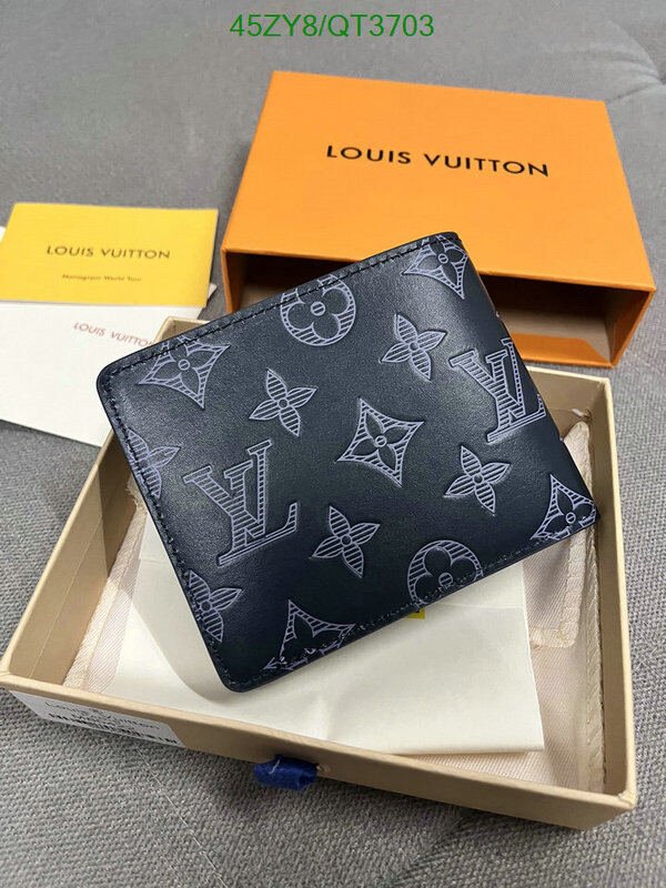 LV Bag-(4A)-Wallet- Code: QT3703 $ 59USD