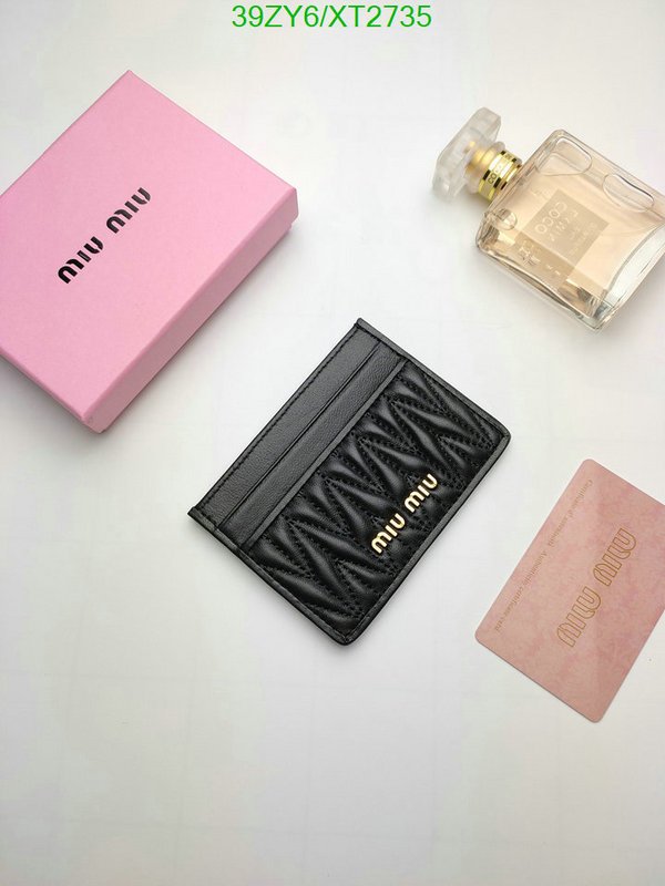 Miu Miu Bag-(4A)-Wallet-,Code: XT2735,$ 51USD