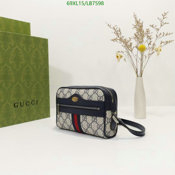 Gucci Bag-(4A)-Ophidia-G,Code: LB7598,$ 90USD