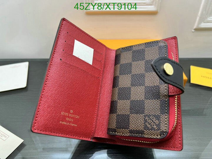 LV Bag-(4A)-Wallet- Code: XT9104 $ 59USD