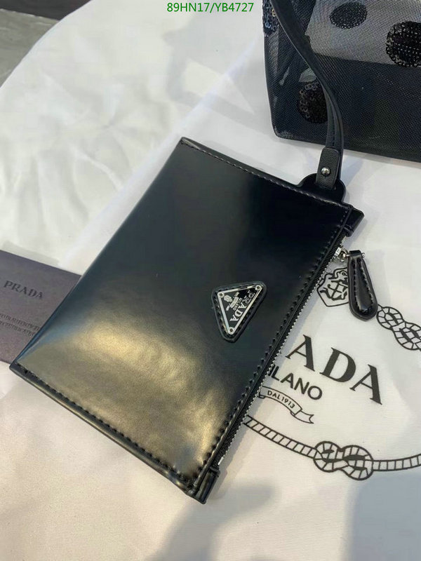 Prada Bag-(4A)-Handbag-,Code: YB4727,$ 116USD