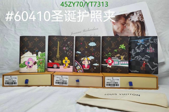 LV Bags-(4A)-Wallet-,Code: YT7313,$ 59USD