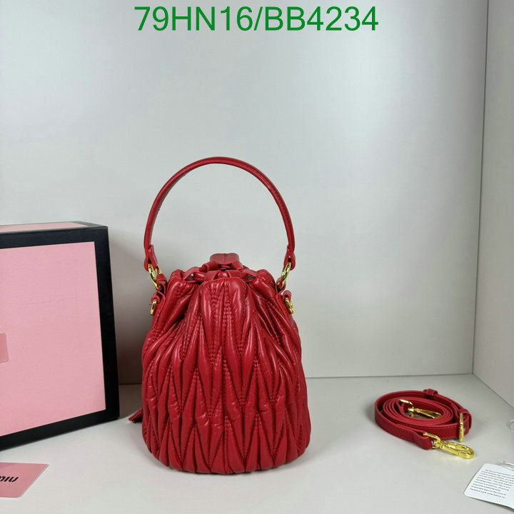 Miu Miu Bag-(4A)-Bucket bag- Code: BB4234 $ 103USD