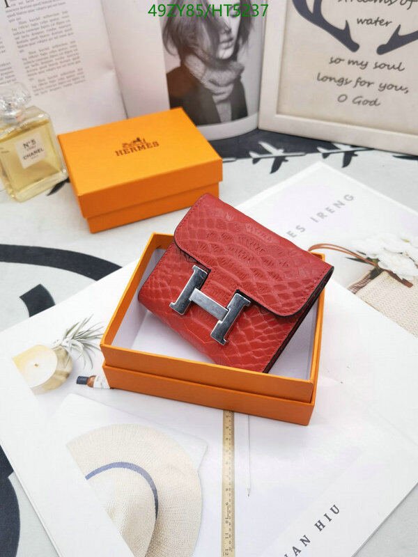 Hermes Bag-(4A)-Wallet-,Code: HT5237,$ 64USD