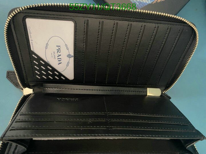 Prada Bag-(4A)-Wallet- Code: QT3668 $ 72USD