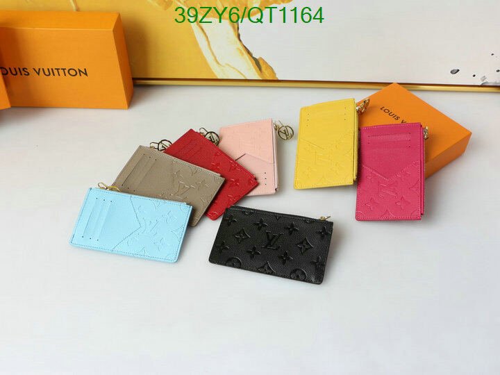 LV Bag-(4A)-Wallet- Code: QT1164 $ 51USD