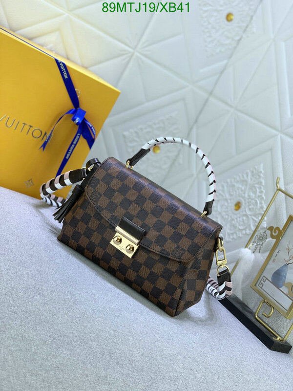 LV Bags-(4A)-Pochette MTis Bag-Twist-,Code: XB41,$ 116USD