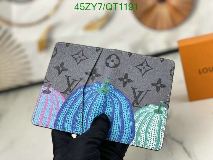 LV Bag-(4A)-Wallet- Code: QT1191 $ 59USD