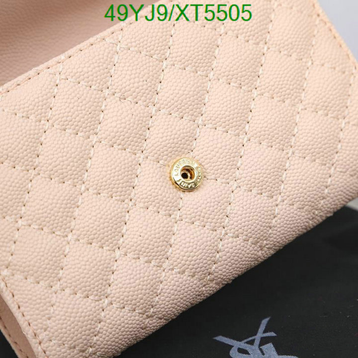 YSL Bag-(4A)-Wallet-,Code: XT5505,$ 64USD