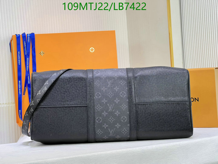 LV Bags-(4A)-Keepall BandouliRe 45-50-,Code: LB7422,$ 142USD