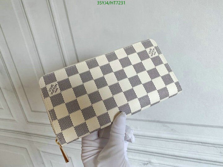 LV Bags-(4A)-Wallet-,Code: HT7231,$ 46USD