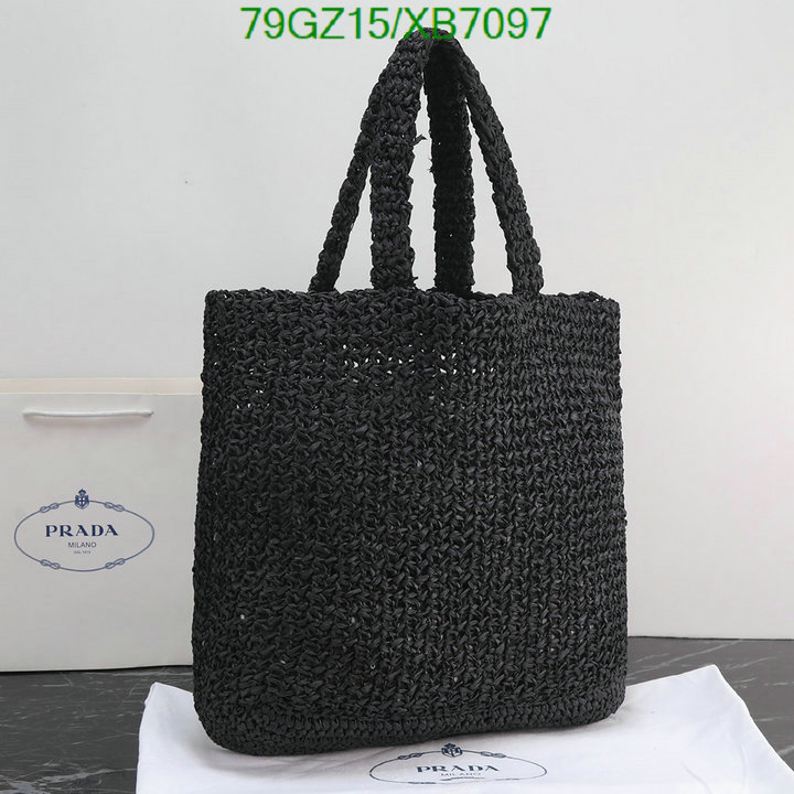 Prada Bag-(4A)-Handbag-,Code: XB7097,$ 103USD
