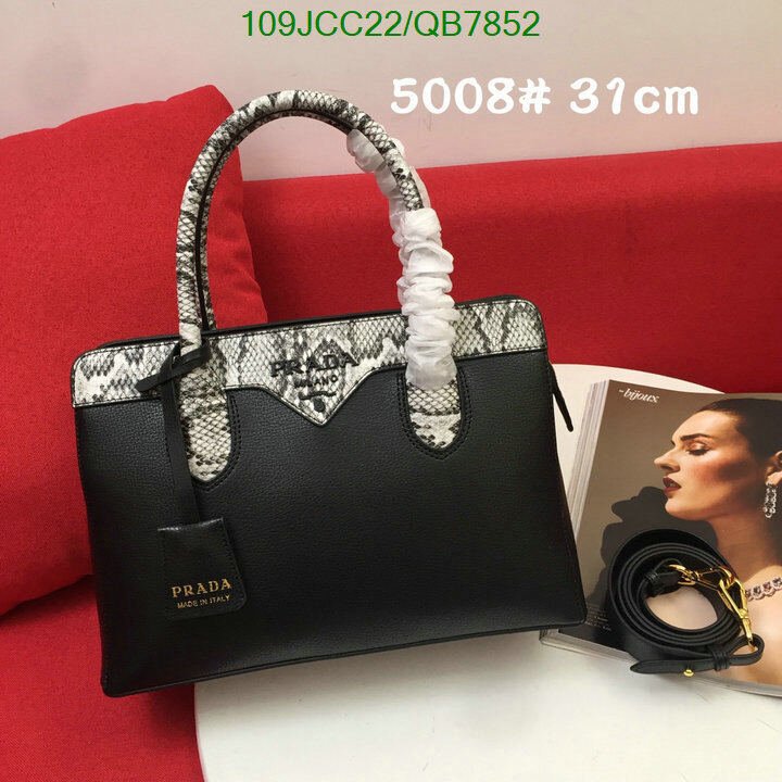 Prada Bag-(4A)-Handbag- Code: QB7852 $ 142USD