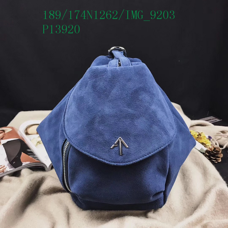 Manu Atelier Bag-(4A)-Backpack-,Code:MAB110703,$ 246USD