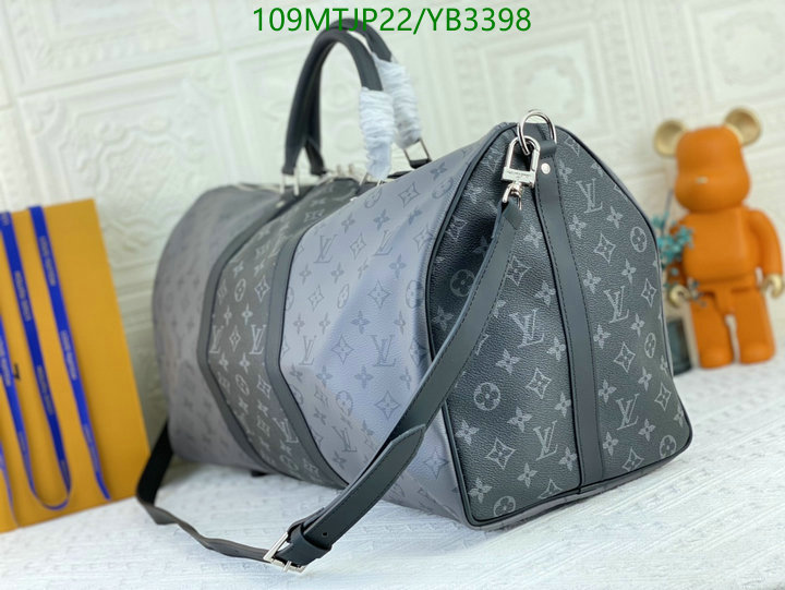 LV Bags-(4A)-Keepall BandouliRe 45-50-,Code: YB3398,$ 142USD