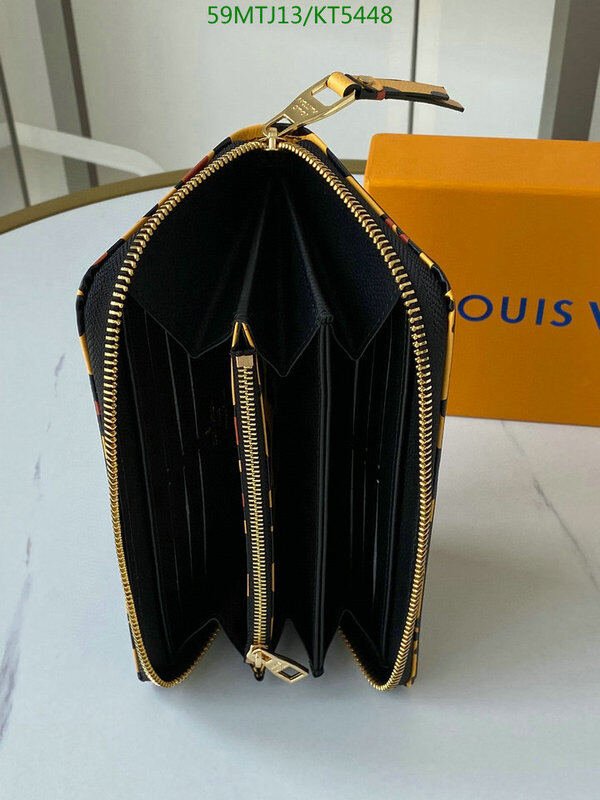 LV Bags-(4A)-Wallet-,Code: KT5448,$ 77USD