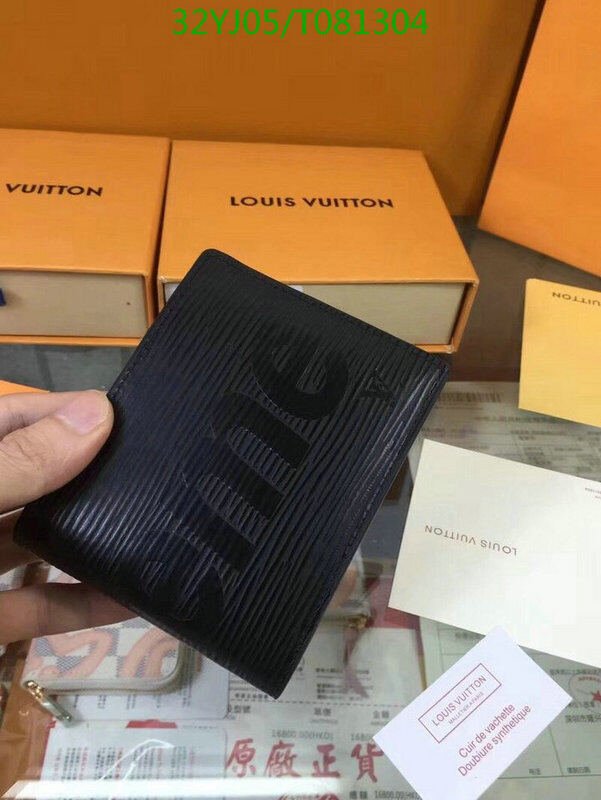 LV Bags-(4A)-Wallet-,Code: T081304,$ 42USD