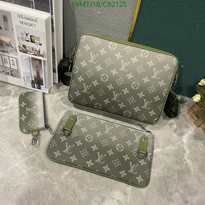 LV Bag-(4A)-Pochette MTis Bag- Code: CB2125 $ 116USD