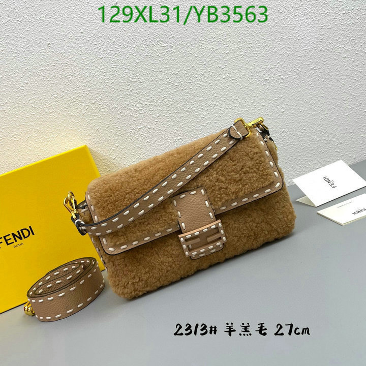 Fendi Bag-(4A)-Baguette-,Code: YB3563,$ 168USD