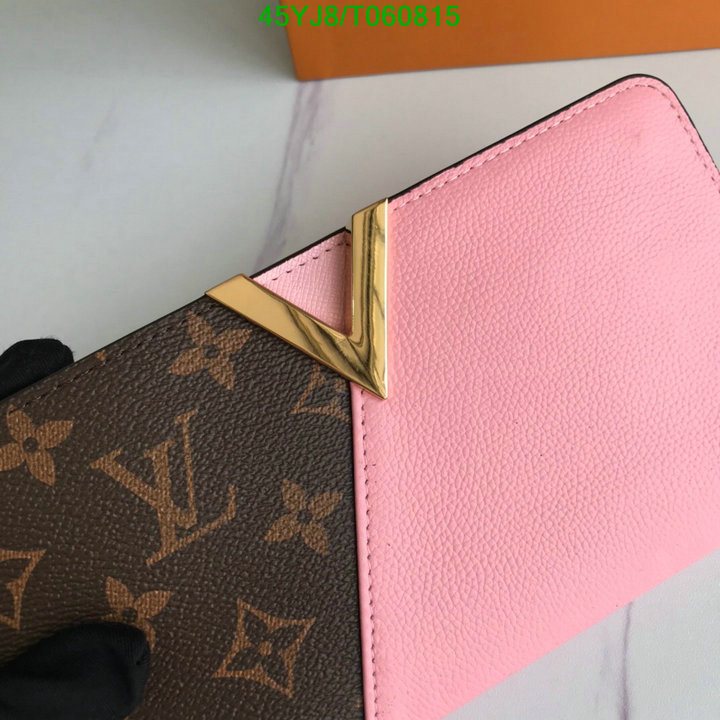 LV Bags-(4A)-Wallet-,Code: T060815,$ 55USD