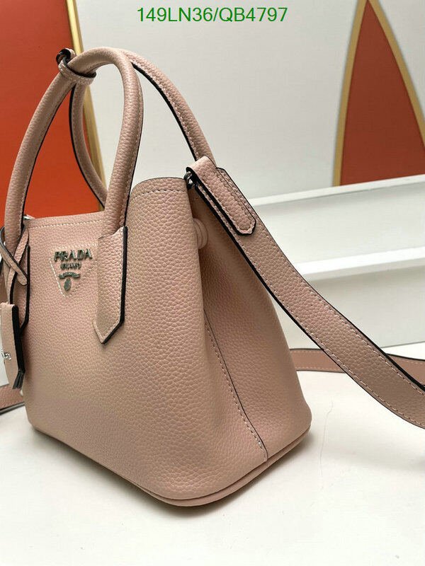 Prada Bag-(4A)-Handbag- Code: QB4797 $ 194USD