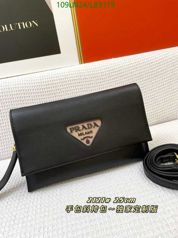 Prada Bag-(4A)-Diagonal- Code: LB3119 $ 142USD