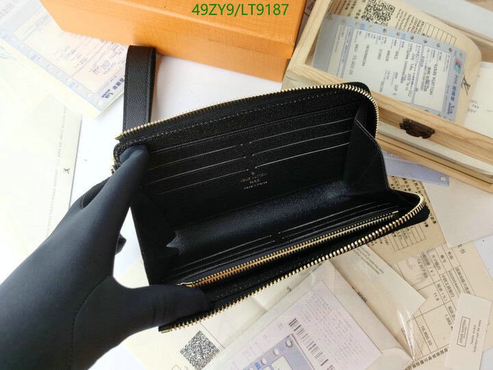 LV Bags-(4A)-Wallet-,Code: LT9187,$ 64USD