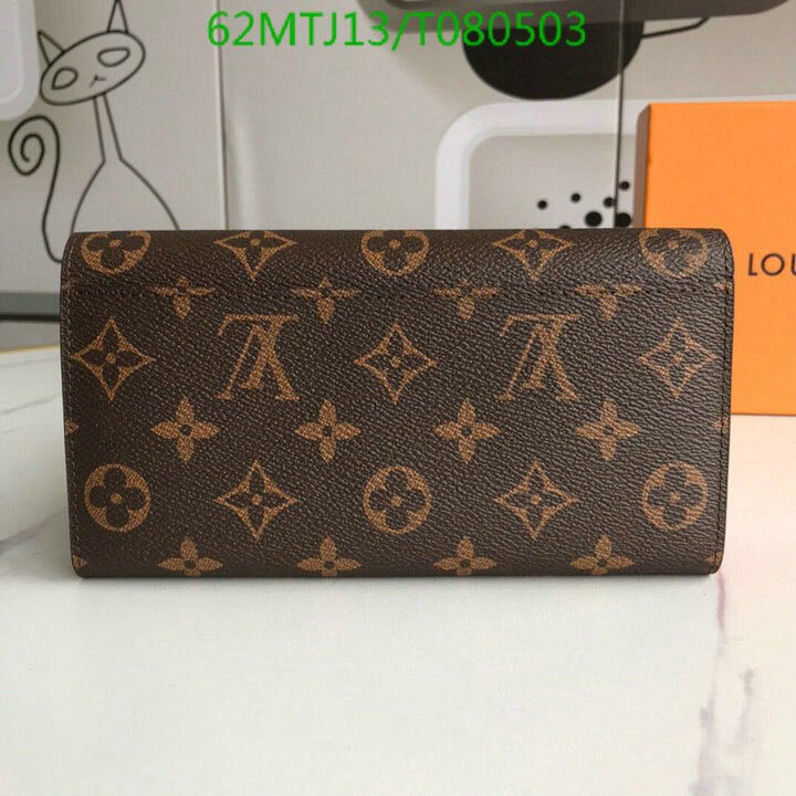LV Bags-(4A)-Wallet-,Code: T080503,$ 81USD