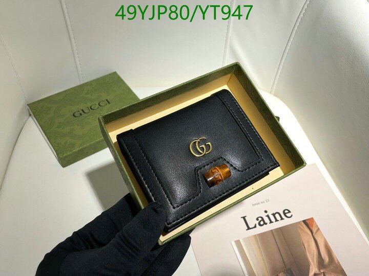 Gucci Bag-(4A)-Wallet-,Code: YT947,$ 64USD