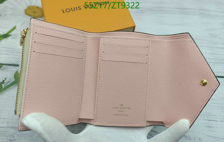 LV Bags-(4A)-Wallet-,Code: ZT9322,$ 72USD