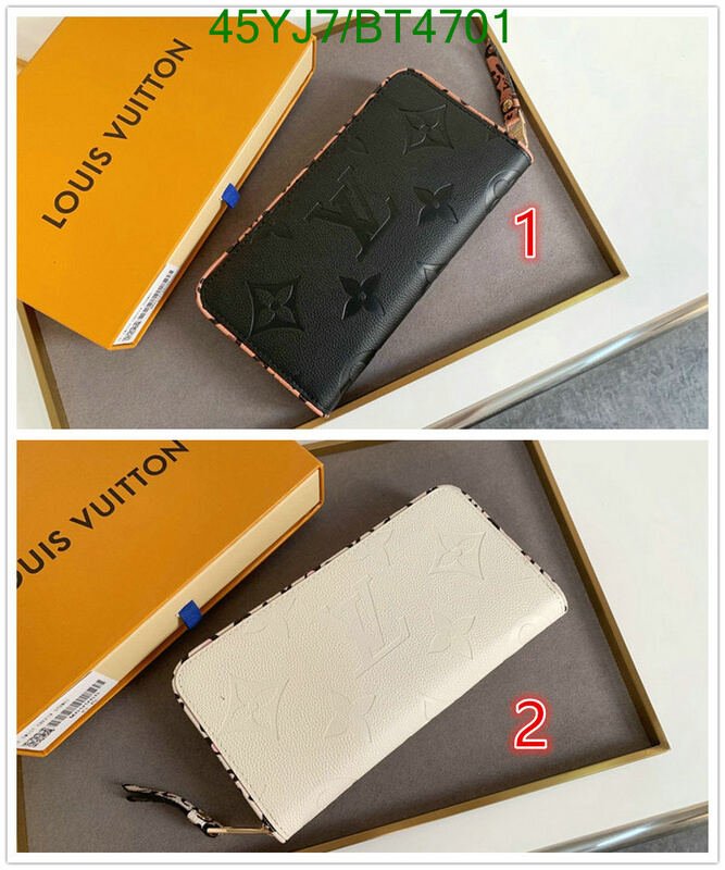 LV Bag-(4A)-Wallet- Code: BT4701 $ 59USD