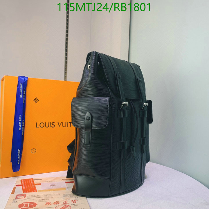LV Bags-(4A)-Backpack-,Code: RB1801,$ 150USD