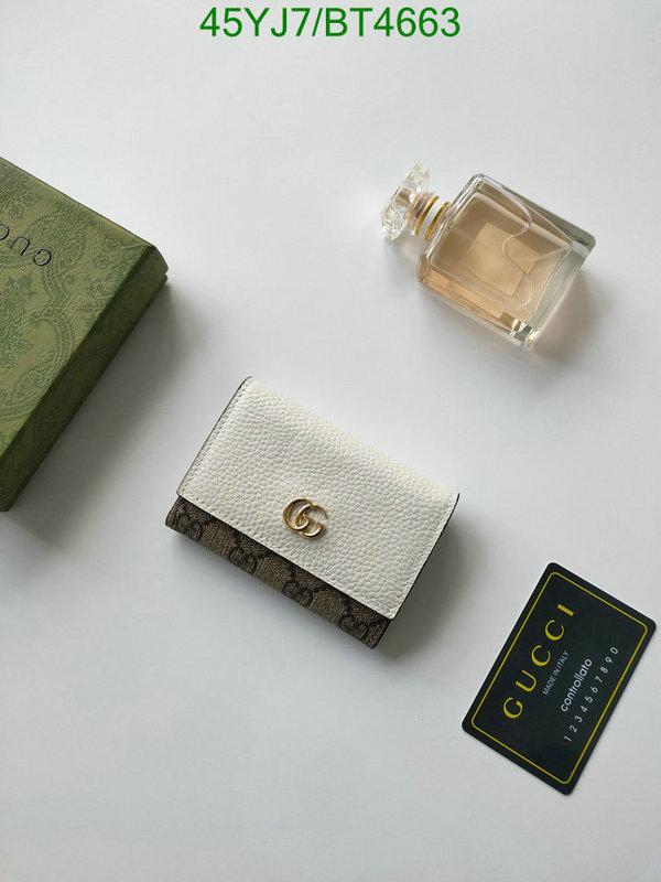 Gucci Bag-(4A)-Wallet- Code: BT4663 $ 59USD