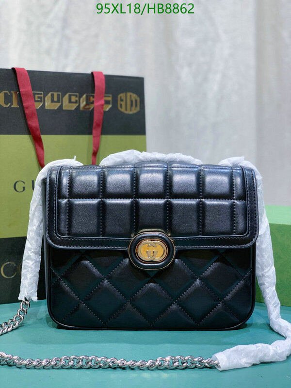 Gucci Bag-(4A)-Diagonal- Code: HB8862 $ 124USD