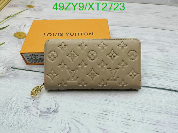 LV Bags-(4A)-Wallet-,Code: XT2723,$ 64USD