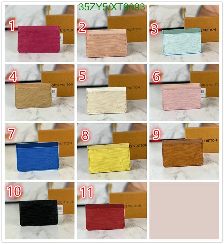 LV Bag-(4A)-Wallet- Code: XT9093 $ 46USD