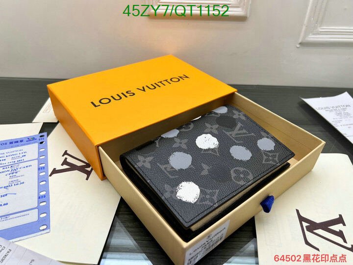 LV Bag-(4A)-Wallet- Code: QT1152 $ 59USD