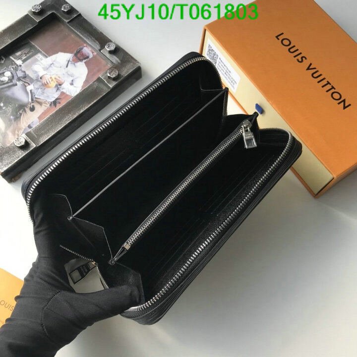 LV Bags-(4A)-Wallet-,Code: T061803,$ 59USD
