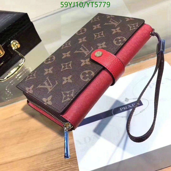 LV Bags-(4A)-Wallet-,Code: YT5779,$ 77USD