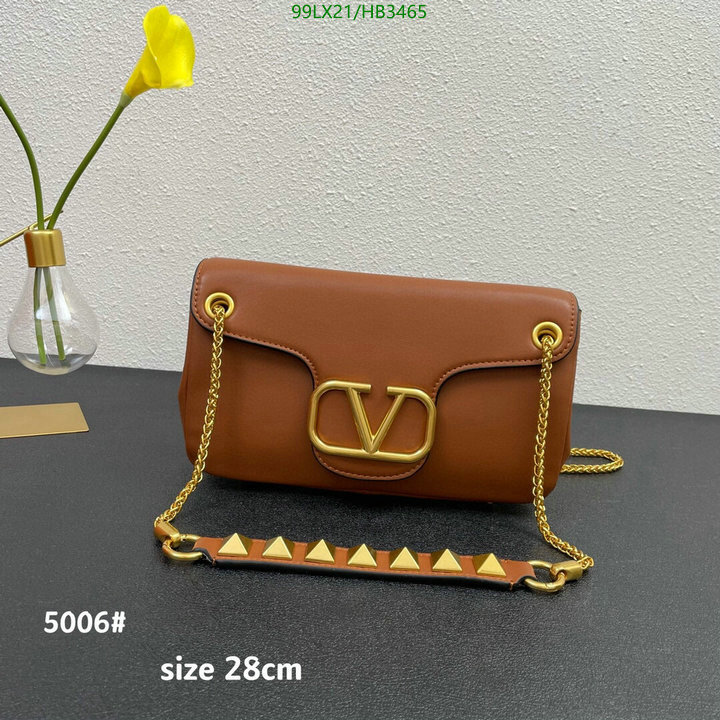 Valentino Bag-(4A)-LOC-V Logo ,Code: HB3465,$ 129USD