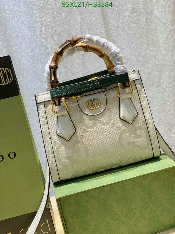 Gucci Bag-(4A)-Diana-Bamboo-,Code: HB3584,$ 124USD