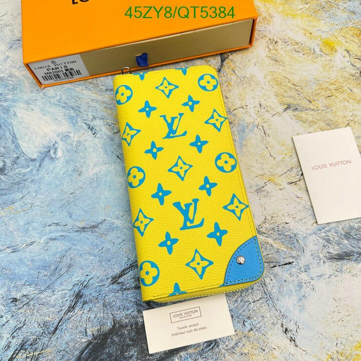 LV Bag-(4A)-Wallet- Code: QT5384 $ 59USD