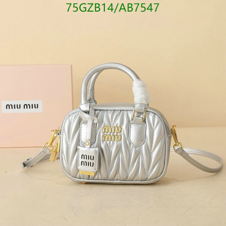 Miu Miu Bag-(4A)-Crossbody- Code: AB7547 $ 98USD