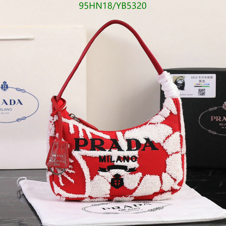Prada Bag-(4A)-Re-Edition 2000,Code: YB5320,$ 124USD