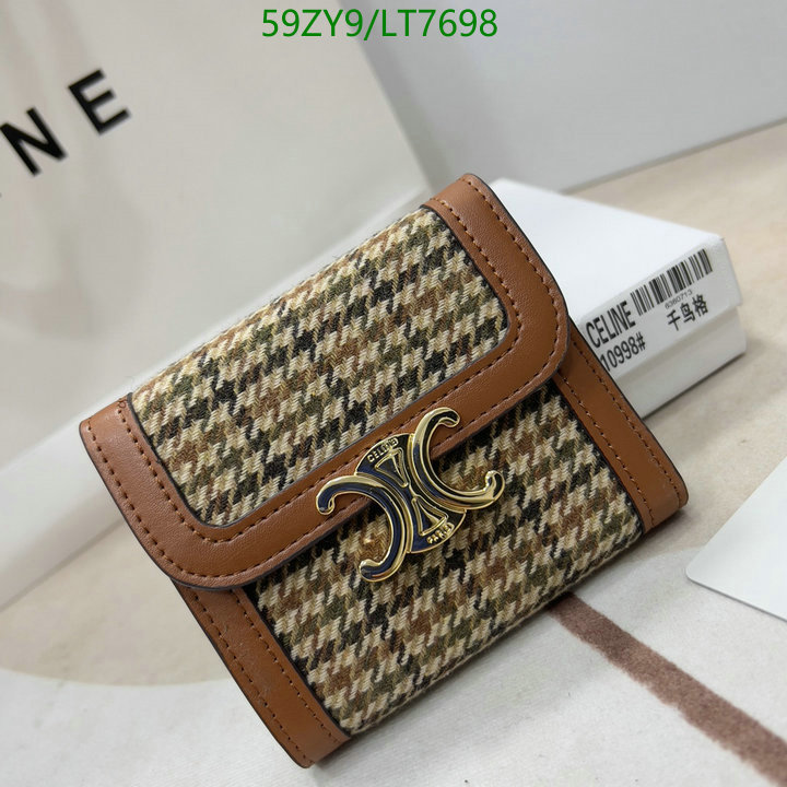 Celine Bag-(4A)-Wallet-,Code: LT7698,$ 77USD